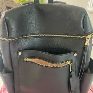 Poppy and Peonies Commuter Backpack